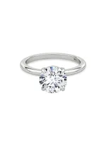 VRAI x Saks Platinum & TCW Lab-Grown Diamond Solitaire Engagement Ring