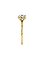 VRAI x Saks 18K Yellow Gold & TCW Lab-Grown Diamond Solitaire Engagement Ring