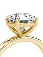 VRAI x Saks 18K Yellow Gold & TCW Lab-Grown Diamond Solitaire Engagement Ring