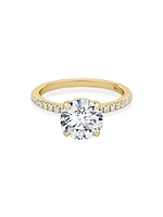 VRAI x Saks 18K Yellow Gold & TCW Lab-Grown Diamond Engagement Ring