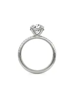 VRAI x Saks Platinum & 1.17 TCW Lab-Grown Diamond Engagement Ring