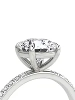 VRAI x Saks Platinum & 1.17 TCW Lab-Grown Diamond Engagement Ring
