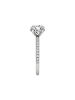 VRAI x Saks Platinum & 1.17 TCW Lab-Grown Diamond Engagement Ring