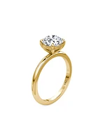 VRAI x Saks 18K Yellow Gold & TCW Lab-Grown Diamond Solitaire Engagement Ring