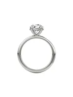 VRAI x Saks Platinum & 1.00 TCW Lab-Grown Diamond Engagement Ring