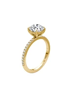 VRAI x Saks 18K Yellow Gold & TCW Lab-Grown Diamond Solitaire Engagement Ring