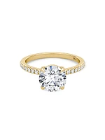 VRAI x Saks 18K Yellow Gold & TCW Lab-Grown Diamond Solitaire Engagement Ring