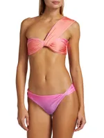 Maple One-Shoulder Bikini Top