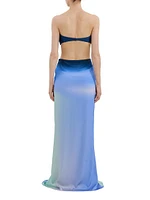 Todos Santos Voila Cut-Out Dress