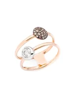 Sabbia 18K Rose & White Gold