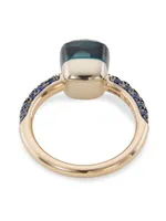 Nudo Classic Petit Two-Tone 18K Gold & Multi-Stone Ring