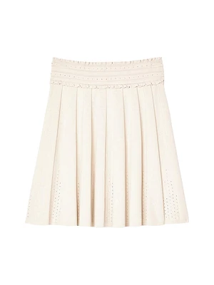 Pointelle Knit Skirt