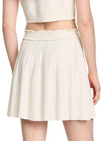 Pointelle Knit Skirt