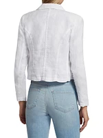 Wayne Cropped Double-Breasted Jacket