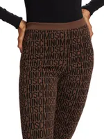 Logo Print Leggings