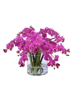 Faux Orchid Phalaenopsis Floral Arrangement