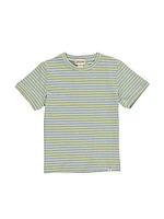 Baby Boy's Camber Striped Stretch Cotton T-Shirt