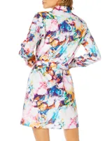 Charlotte Floral Cotton Long-Sleeve Dress