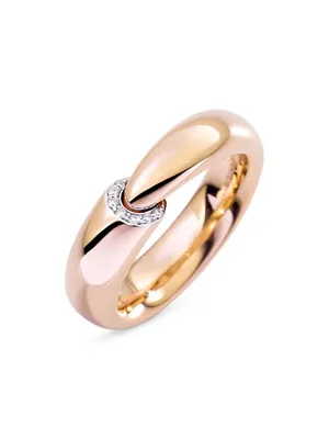 Calla The One 18K Rose Gold & TCW Diamond Ring