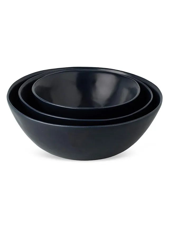 Nambe Duets Nesting Mixing Bowls, 3 Piece Set (small, Medium, And