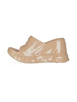 Marshmallow Wedge Sandals Rubber