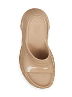 Marshmallow Wedge Sandals Rubber