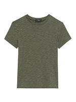 Cotton Fitted T-Shirt