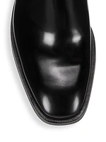 Alexa 70MM Leather Ankle-Strap Booties