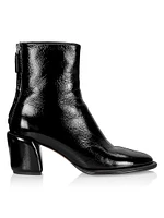 Naomi 70MM Leather Ankle Booties