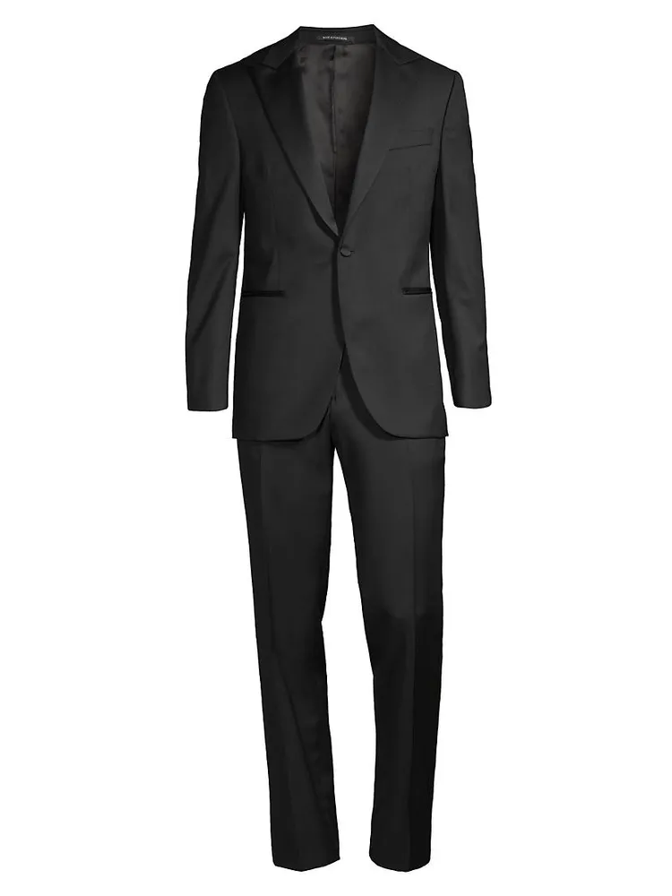 Wool One-Button Tuxedo