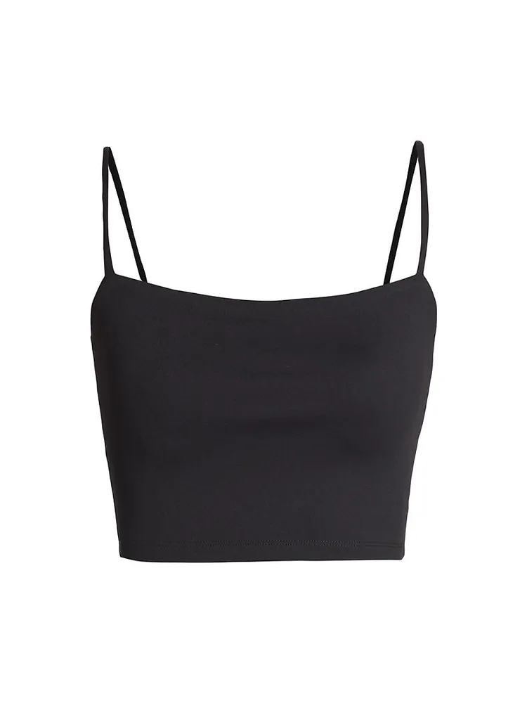 Essential Square-Neck Crop Top