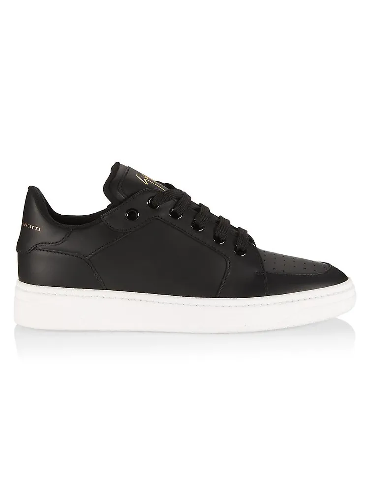 Low-Top Leather Sneakers