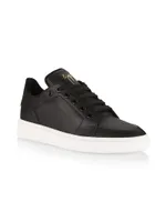 Low-Top Leather Sneakers