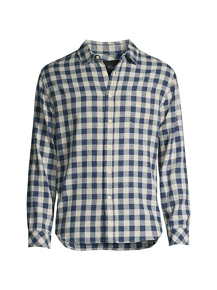 Wyatt Check Button-Up Shirt