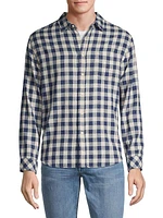 Wyatt Check Button-Up Shirt