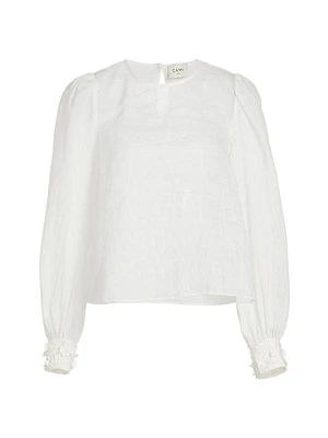 Vivi Appliqué Cuff Top