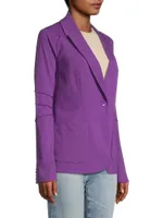 Lear One-Button Blazer