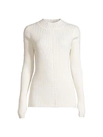 Composite Cotton-Blend Sweater