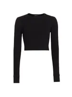 Hailey Bieber Long-Sleeve T-Shirt