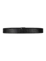 4G Reversible Belt Leather and Coated Canvas