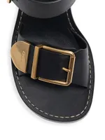 Rebecca 73MM Leather Sandals