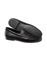 Matted Crocodile Loafers