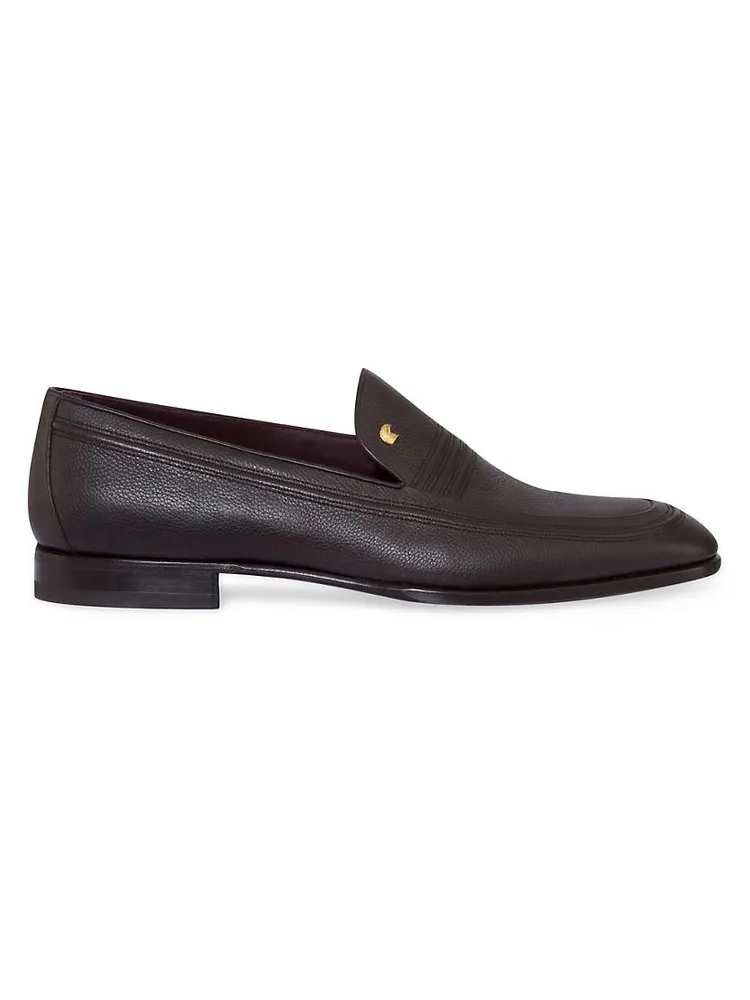 Calfskin Leather Loafers