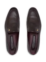 Calfskin Leather Loafers