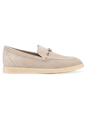 Suede Loafers