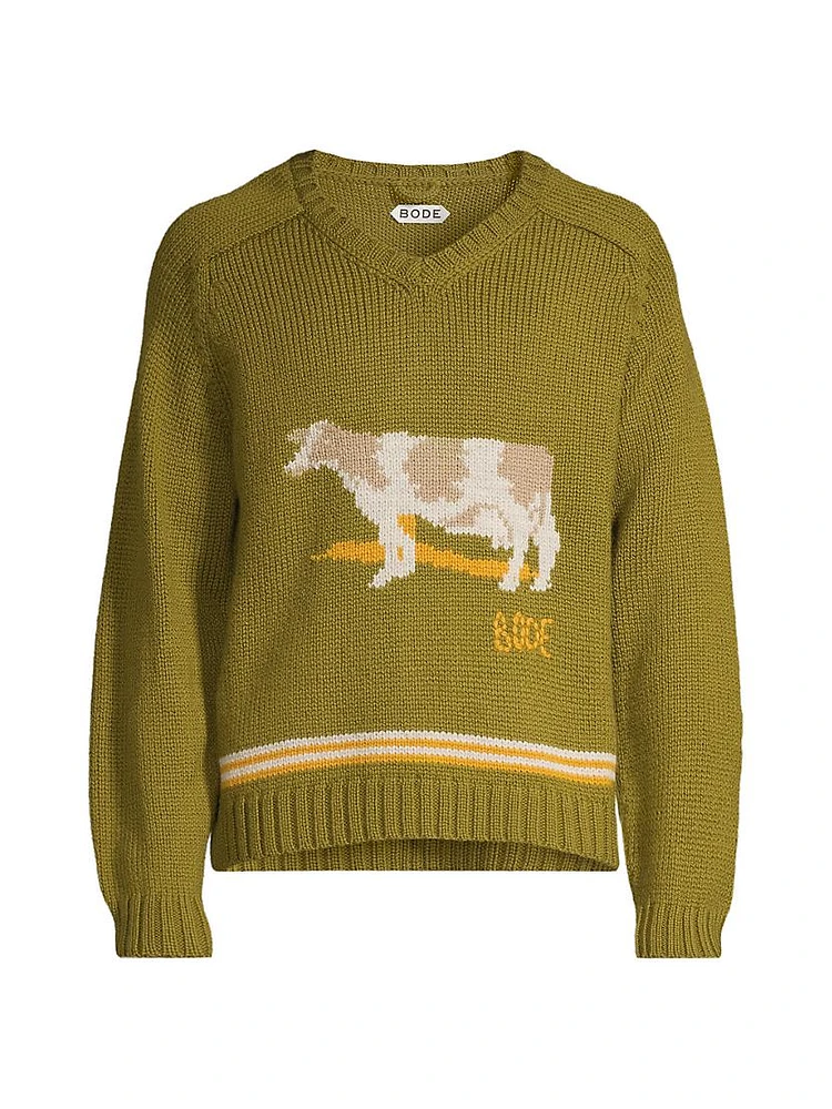 Cattle Wool Sweater