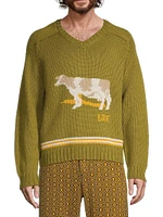 Cattle Wool Sweater