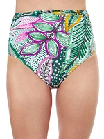 Tropic Boom High-Waisted Bikini Bottom