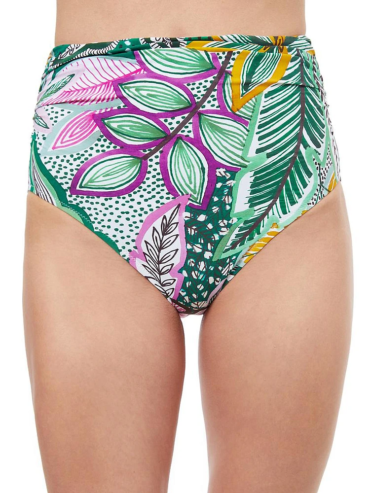 Tropic Boom High-Waisted Bikini Bottom