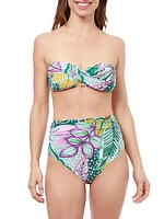 Tropic Boom Bandeau Bikini Top